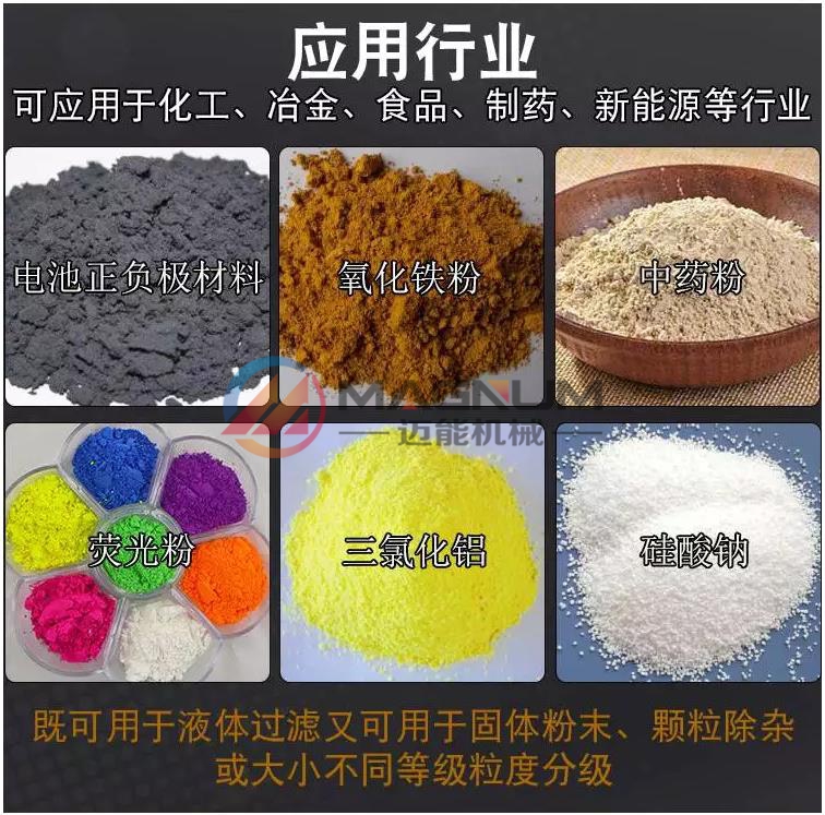 泥炭土塑料振動篩行業應用